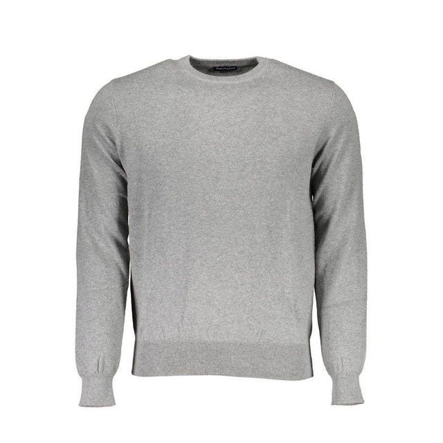 North Sails Gray Cotton Sweater - Hilstor