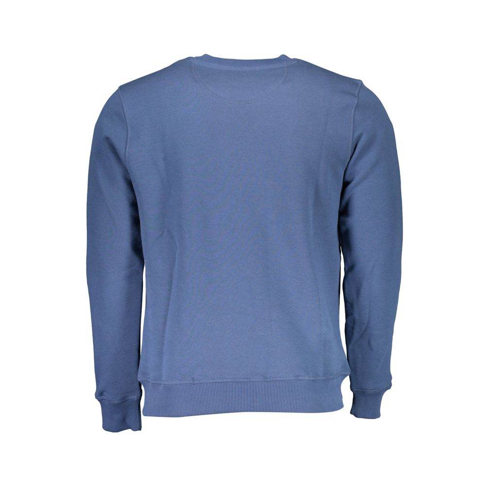 North Sails Blue Cotton Men Sweater - Hilstor