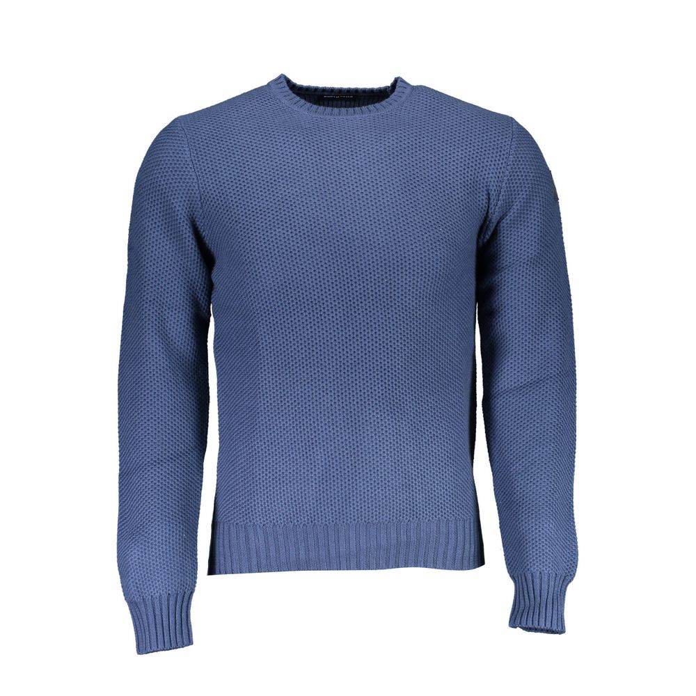 North Sails Blue Cotton Sweater - Hilstor