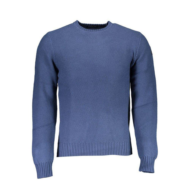 North Sails Blue Cotton Sweater - Hilstor