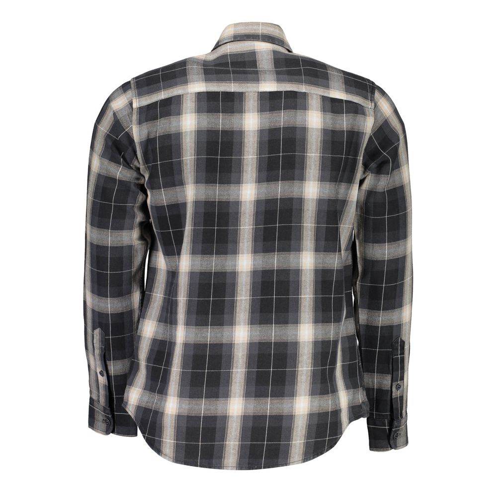 North Sails Black Cotton Shirt - Hilstor