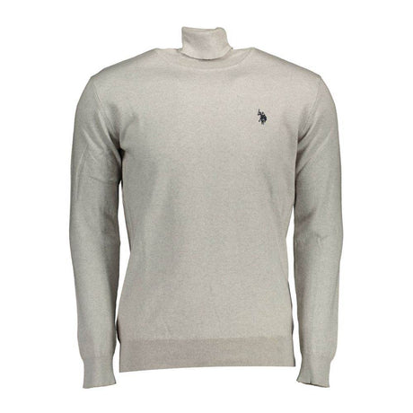 U.S. POLO ASSN. Gray Cotton Sweater - Hilstor