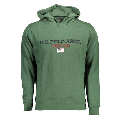 U.S. POLO ASSN. Green Cotton Sweatshirt - Hilstor