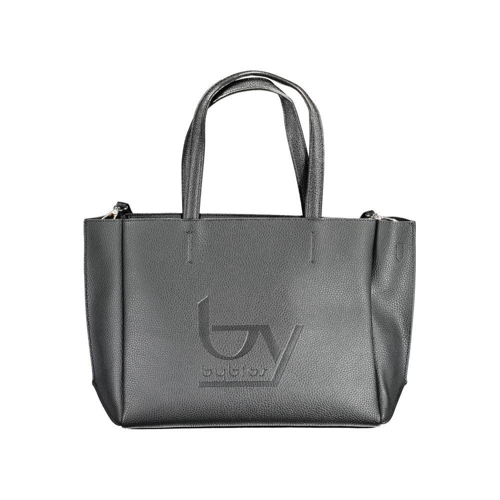 BYBLOS Black Polyethylene Handbag - Hilstor