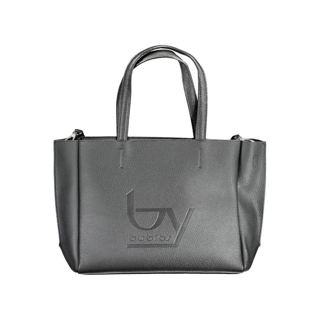 BYBLOS Black Polyethylene Handbag - Hilstor