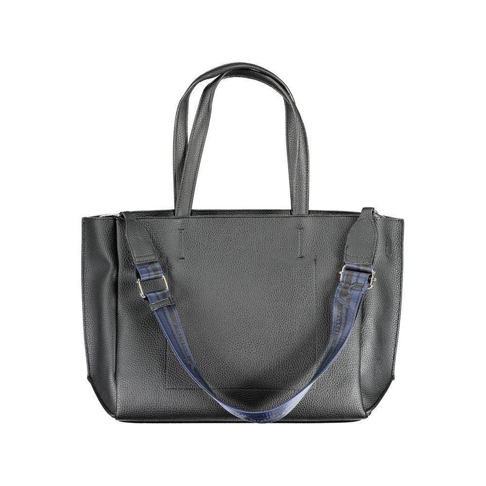 BYBLOS Black Polyethylene Handbag - Hilstor