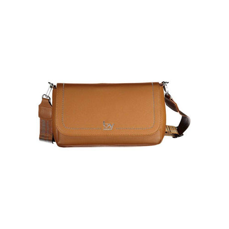 BYBLOS Brown Polyethylene Handbag - Hilstor