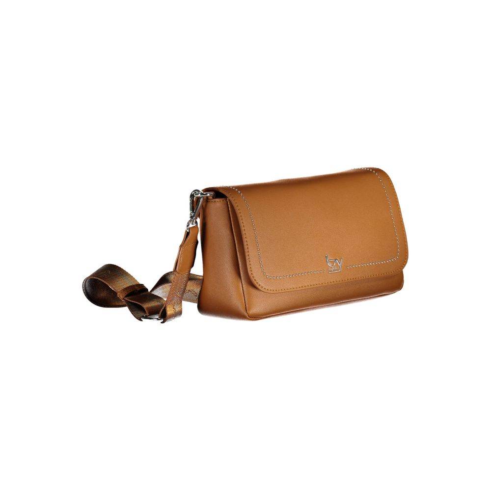 BYBLOS Brown Polyethylene Handbag - Hilstor