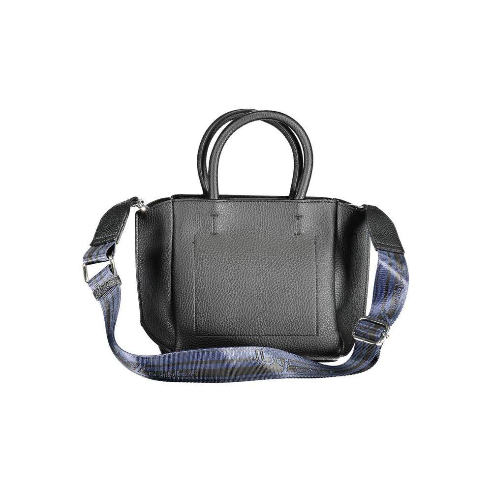 BYBLOS Black Polyethylene Handbag - Hilstor