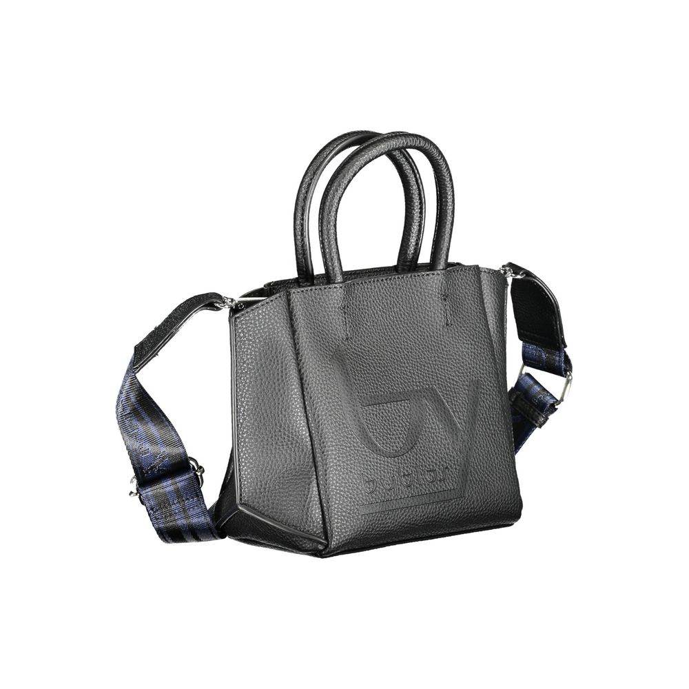 BYBLOS Black Polyethylene Handbag - Hilstor