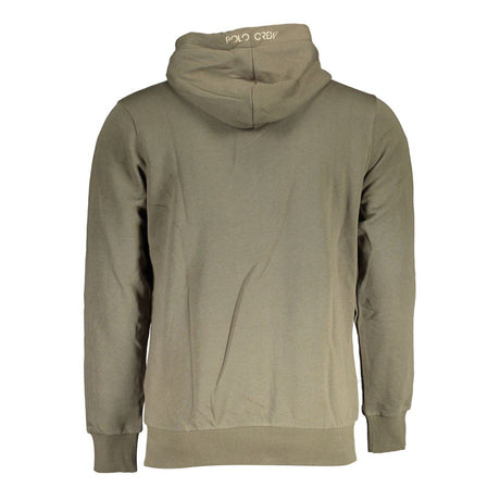 La Martina Green Cotton Sweater