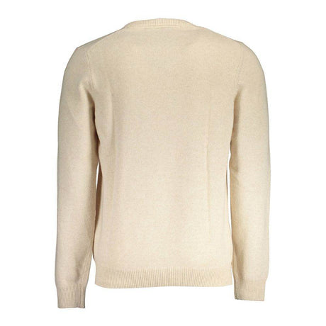 Lyle & Scott Beige Wool Sweater - Hilstor