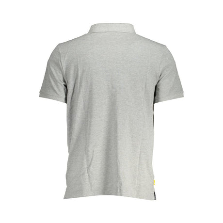 Timberland Gray Cotton Polo Shirt