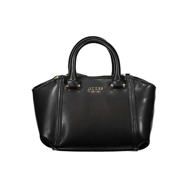 Guess Jeans Black Polyethylene Handbag - Hilstor