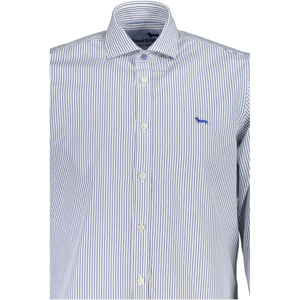 Harmont & Blaine White Cotton Shirt