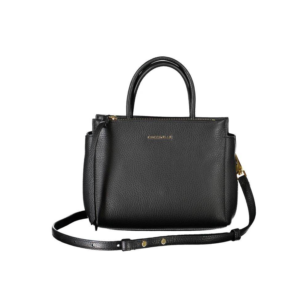 Coccinelle Black Leather Handbag - Hilstor