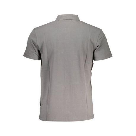 Napapijri Gray Cotton Polo Shirt