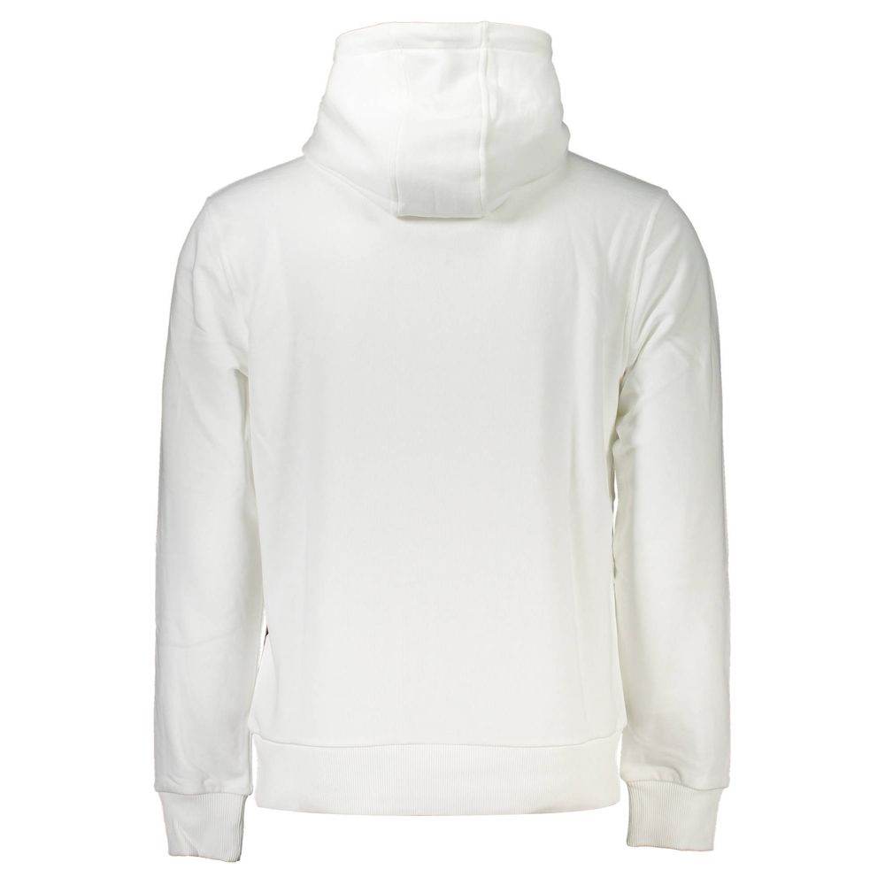 Cavalli Class White Cotton Men Sweater - Hilstor
