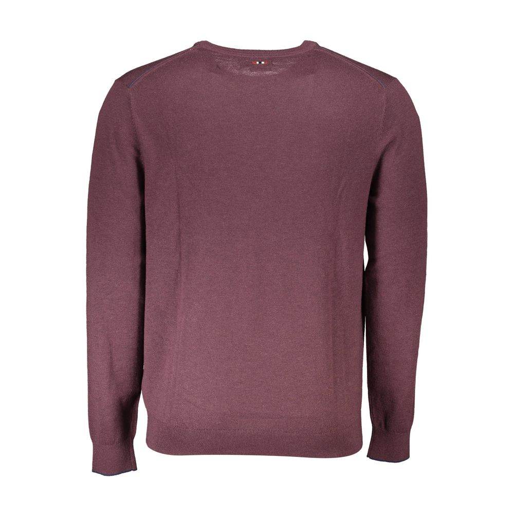 Napapijri Purple Wool Sweater - Hilstor
