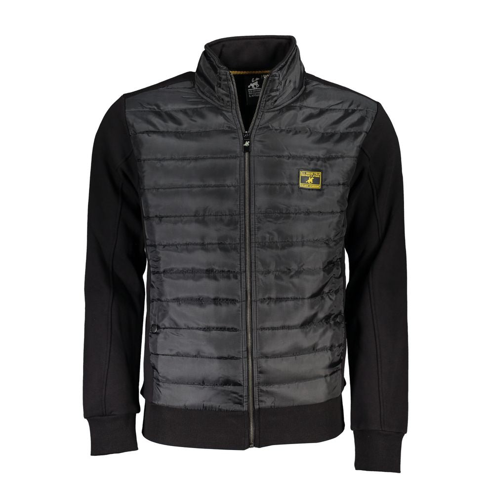 U.S. Grand Polo Black Cotton Jacket