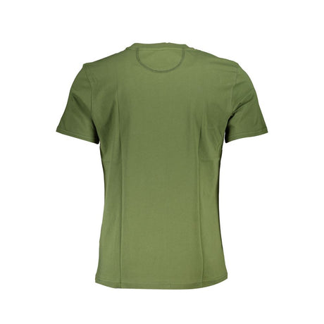 La Martina Green Cotton T-Shirt