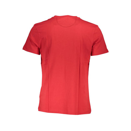 La Martina Red Cotton T-Shirt