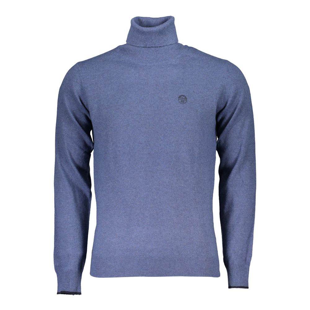 North Sails Blue Fabric Sweater - Hilstor