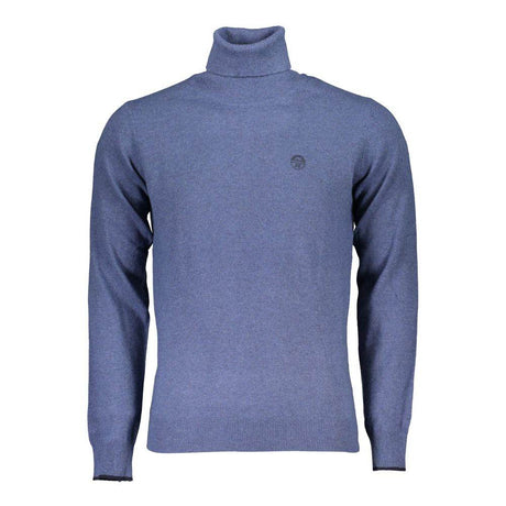 North Sails Blue Fabric Sweater - Hilstor