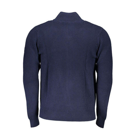 North Sails Blue Cotton Sweater - Hilstor