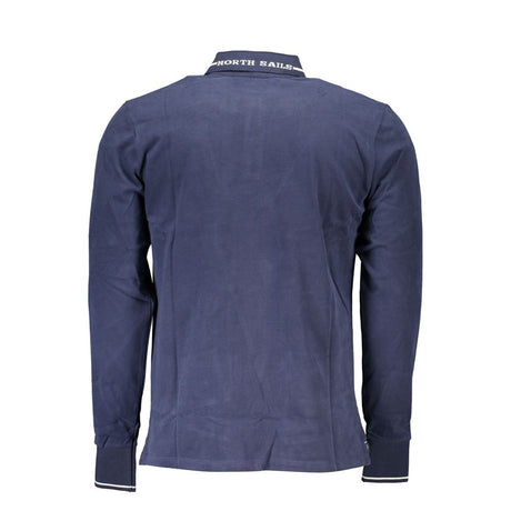 North Sails Blue Cotton Polo Shirt