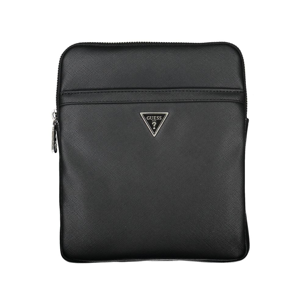 Guess Jeans Black Polyethylene Shoulder Bag