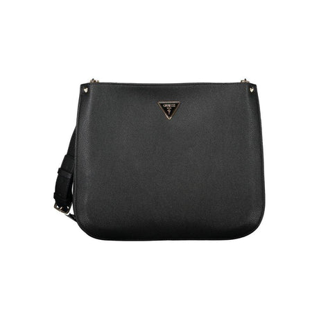Guess Jeans Black Polyethylene Handbag - Hilstor