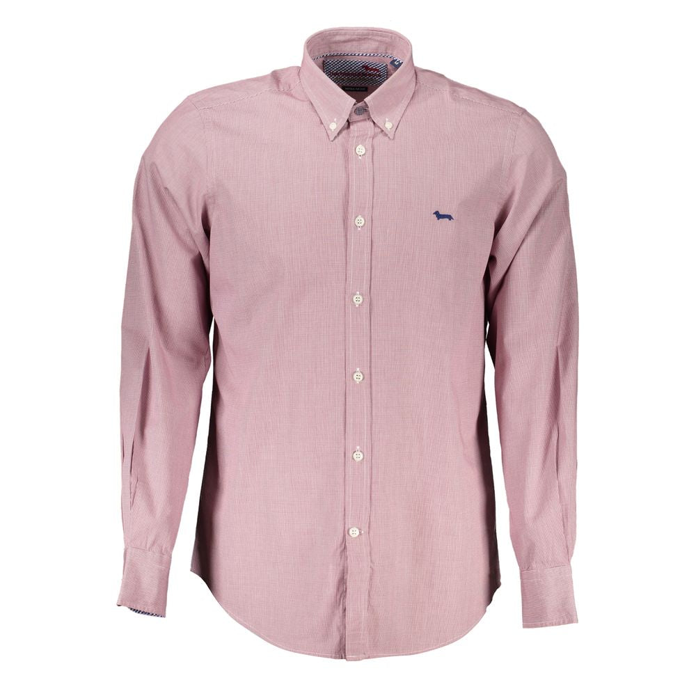 Harmont & Blaine Red Cotton Shirt