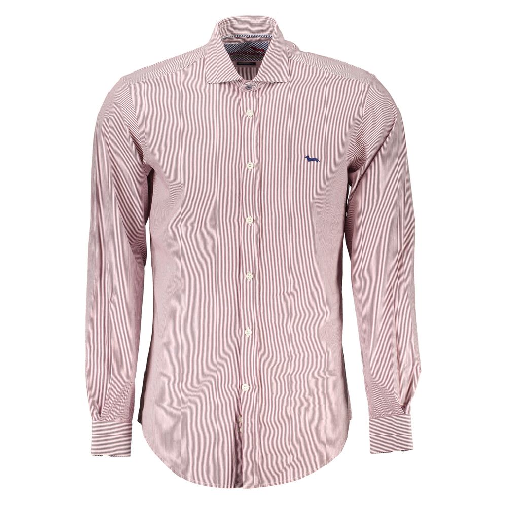 Harmont & Blaine Red Cotton Shirt