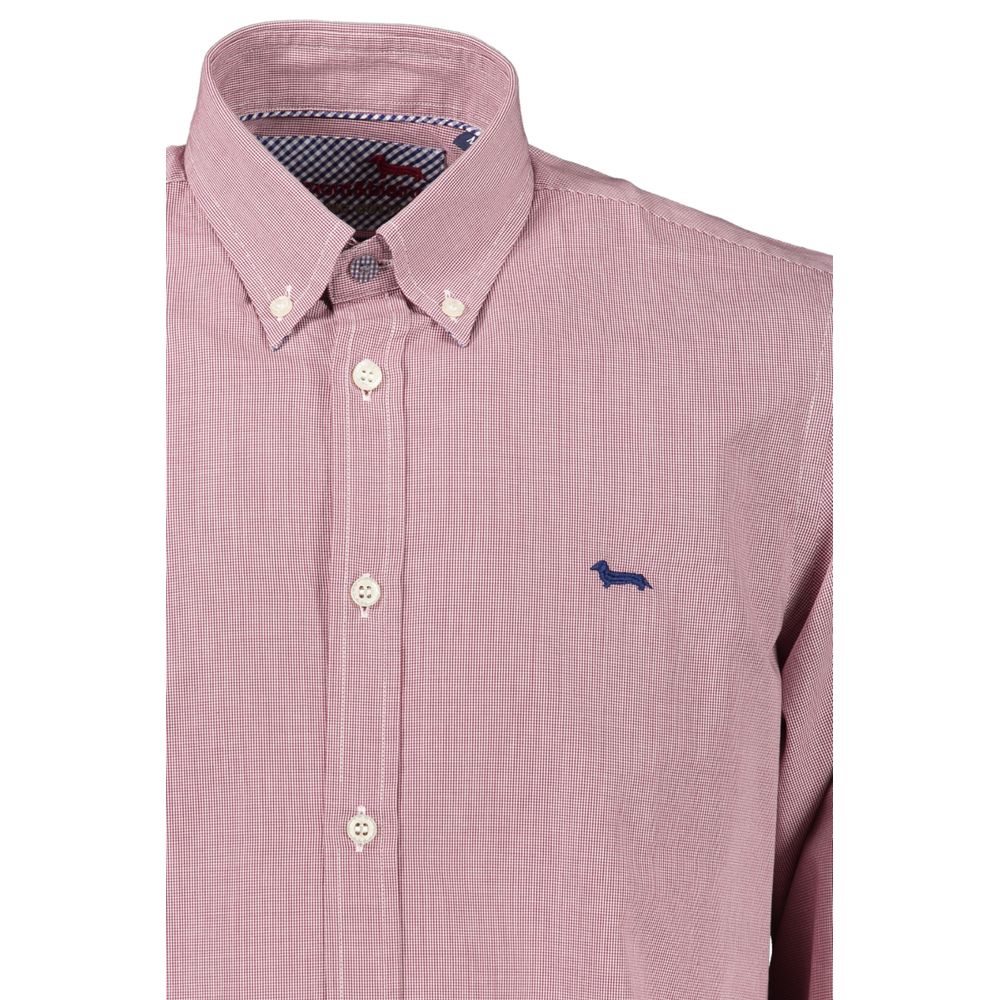 Harmont & Blaine Red Cotton Shirt