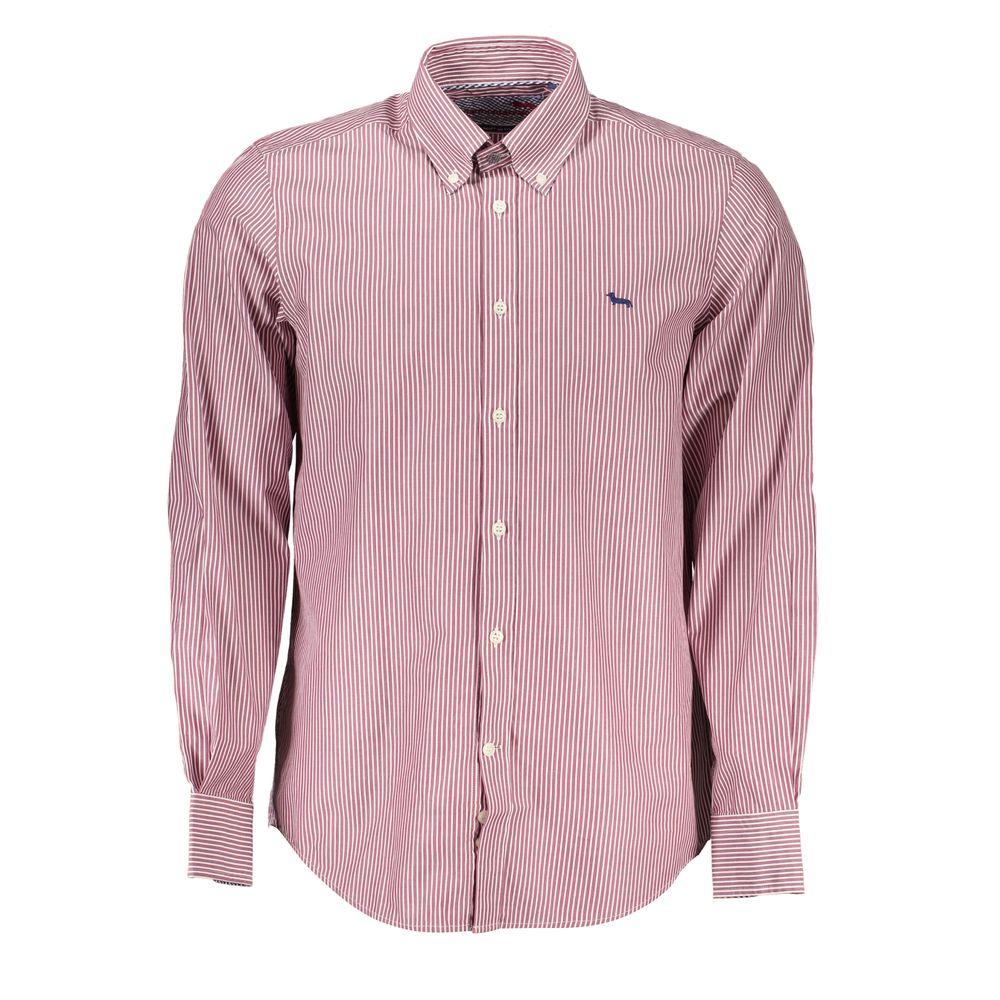 Harmont & Blaine Red Cotton Shirt