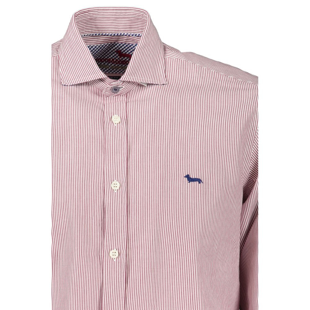 Harmont & Blaine Red Cotton Shirt