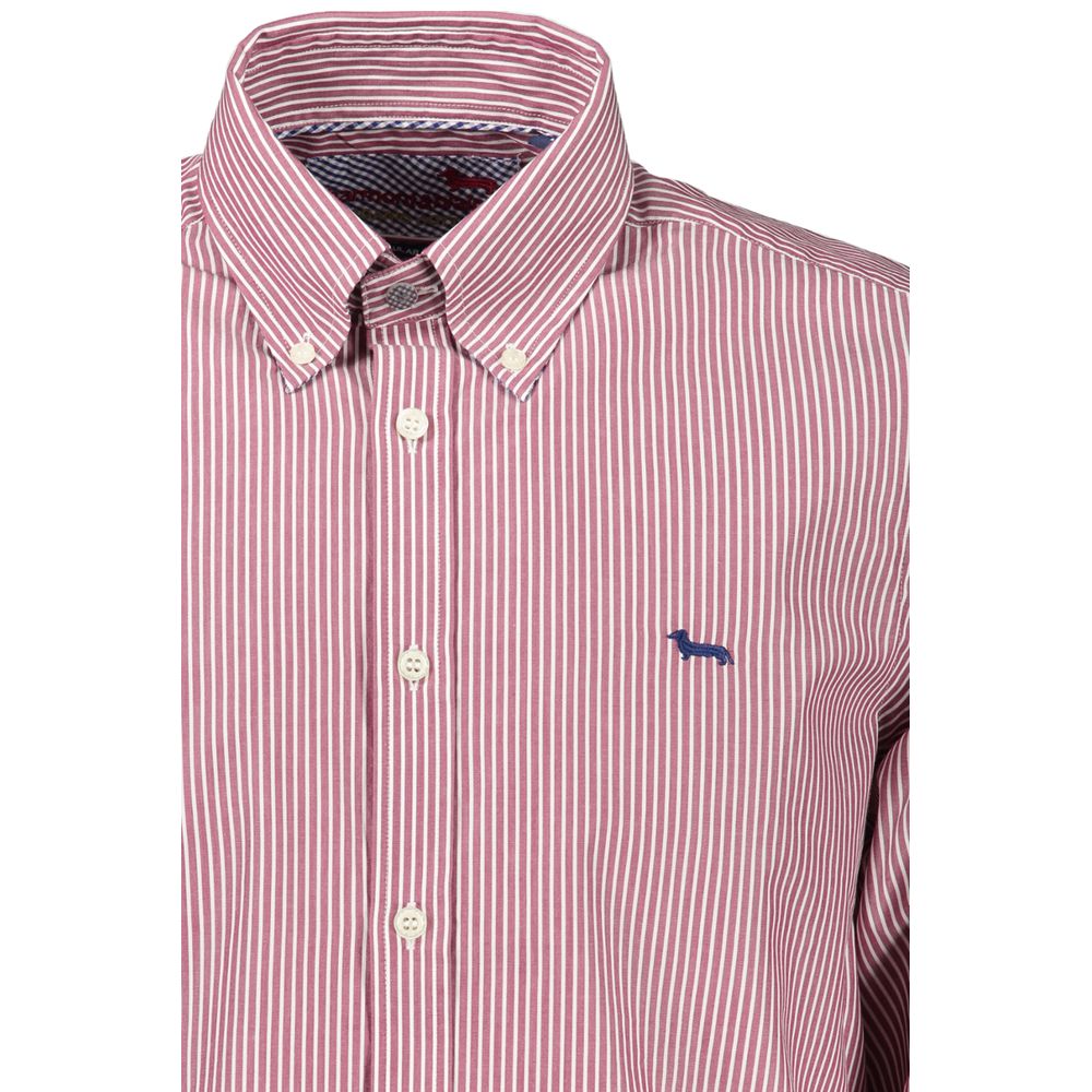 Harmont & Blaine Red Cotton Shirt