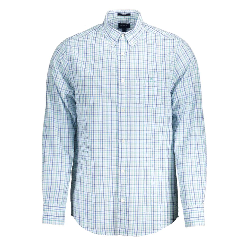 Gant Blue Cotton Shirt
