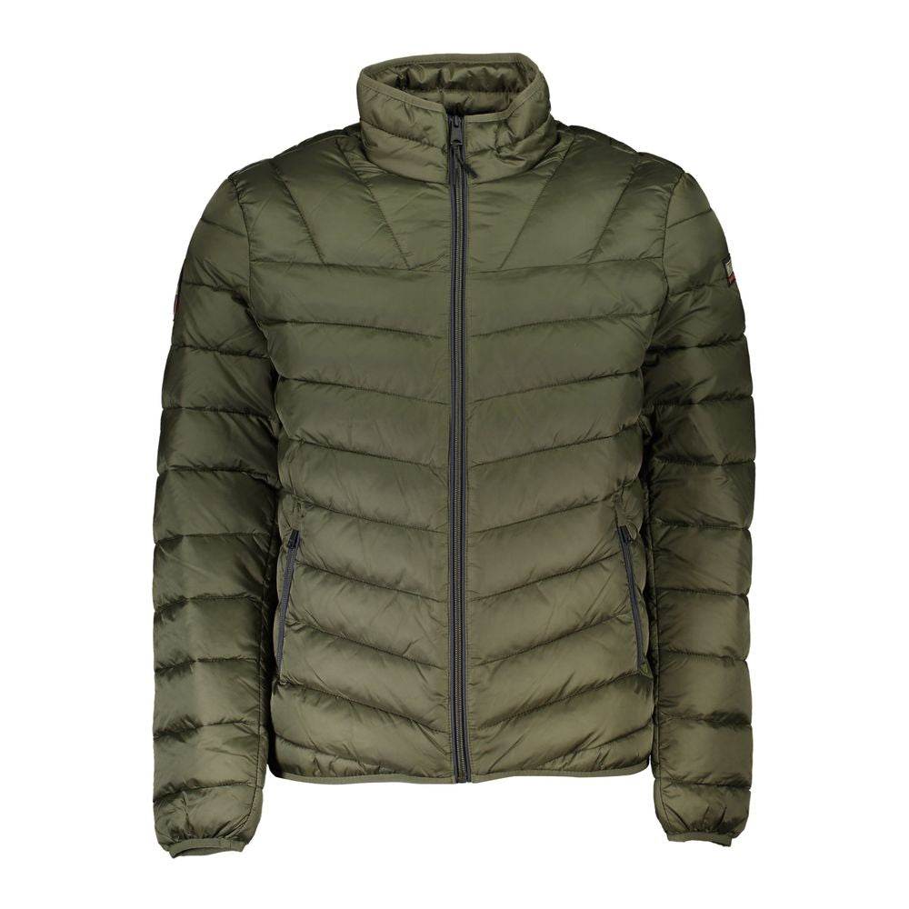 Napapijri Green Polyamide Men Jacket - Hilstor