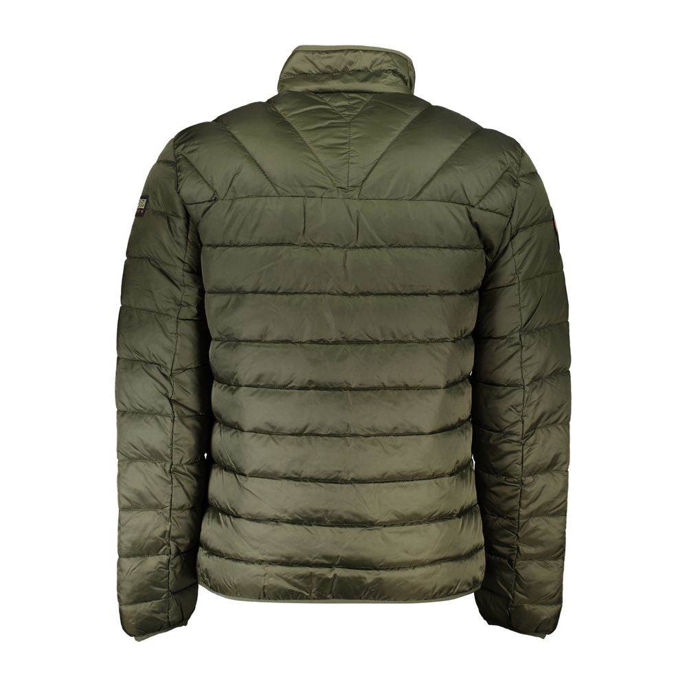 Napapijri Green Polyamide Men Jacket - Hilstor