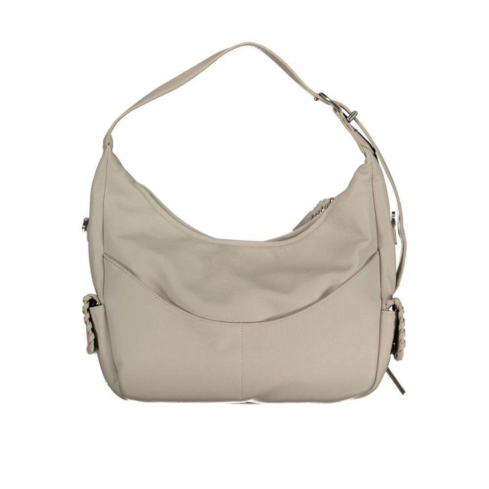 Desigual White Polyethylene Handbag - Hilstor