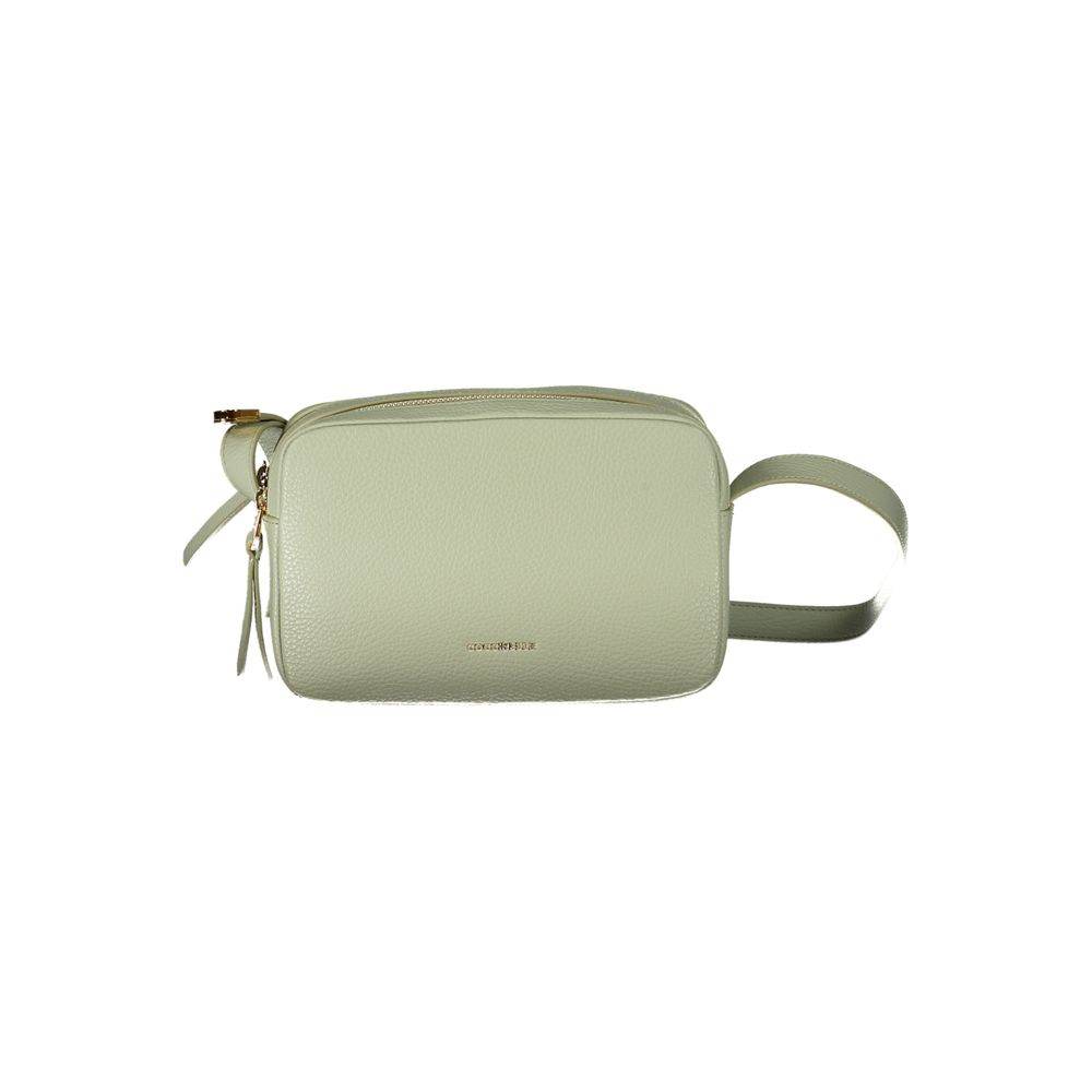 Coccinelle Green Leather Handbag - Hilstor