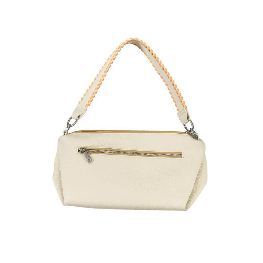 Desigual White Polyethylene Handbag - Hilstor