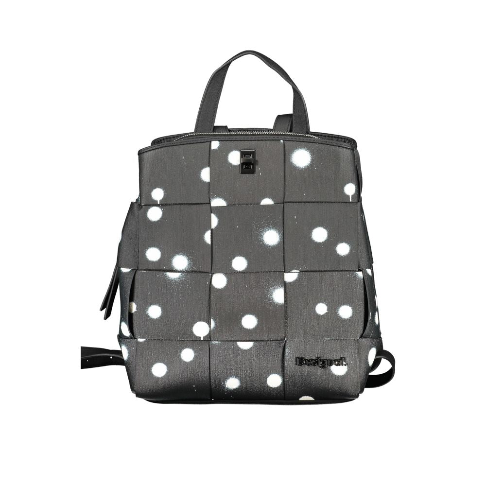 Desigual sort polyethylen rygsæk