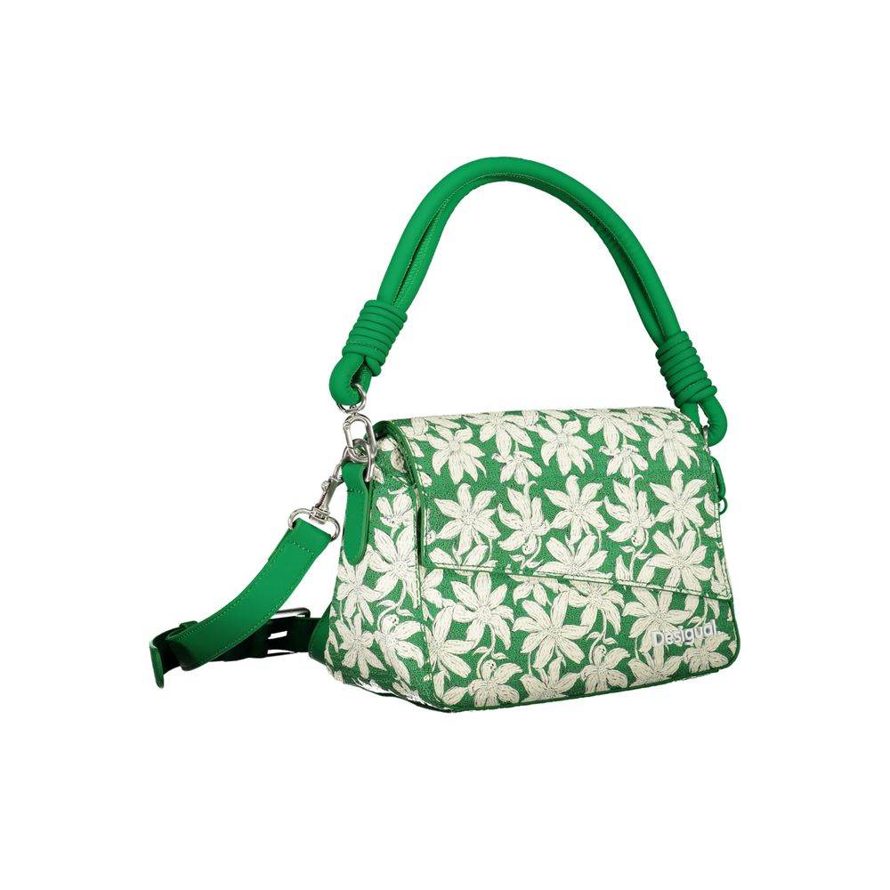 Desigual Green Polyethylene Handbag - Hilstor