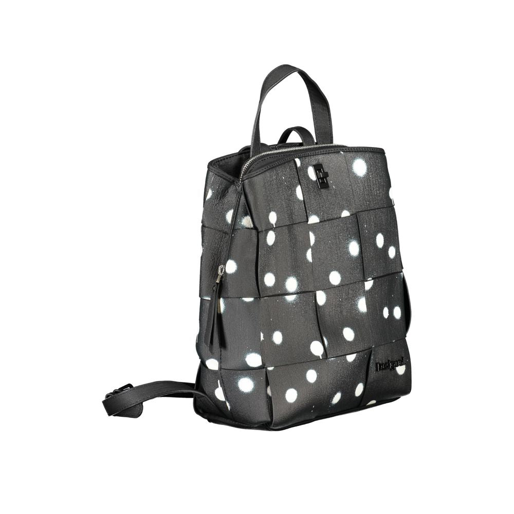 Desigual sort polyethylen rygsæk