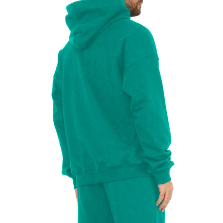 Comme Des Fuckdown Green Cotton Sweater