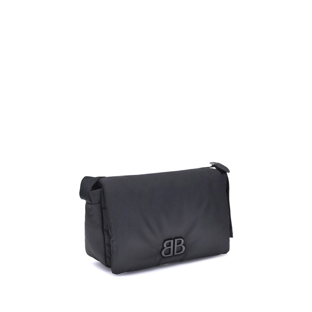 Balenciaga Nylon Monaco Shoulder Bag