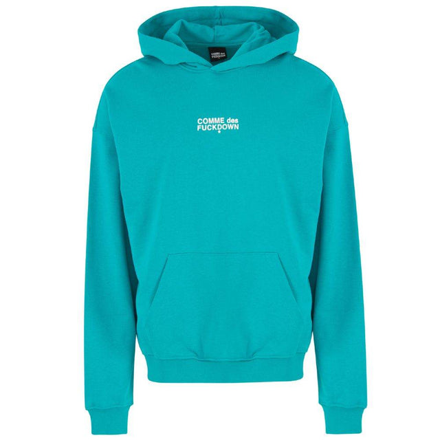 Comme Des Fuckdown Green Cotton Men Hoodie - Hilstor